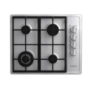 Anafe a Gas 60 cm Acero Inoxidable Drean AGDR60EIA1