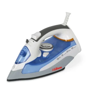 Plancha Vapor con Sistema Anticalcáreo; Sistema Autolimpieza y Sistema Antigoteo. Permite libre movimiento. Base cerámica extra grande. Mango con cobertor soft. Selector de temperatura para distintos tipos de tela. Función golpe de vapor. Vapor vertical.Rociador de spray. Tanque de 300 ml. de capacidad.