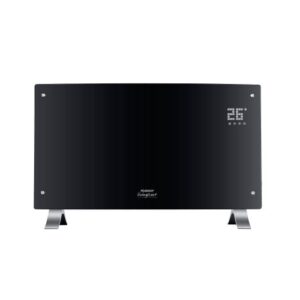 Vitroconvector PEABODY Curvo PE-VQD20N 2000W Dgital Termotasto Negro