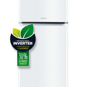 HELADERA INVERTER BRIKET BLANCA - C/ ESTANTES DE VIDRIO