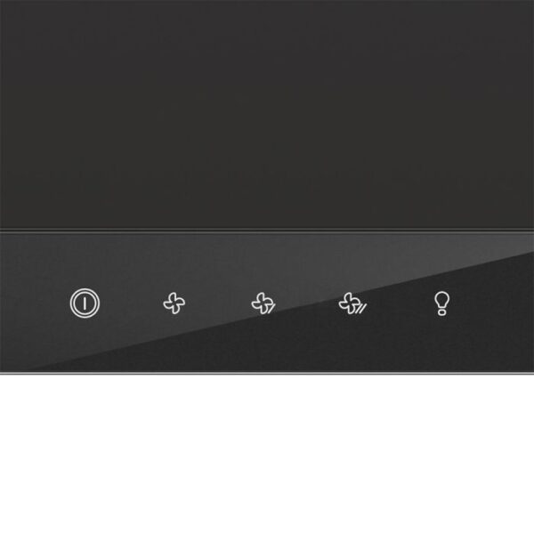 CAMPANA DE EXTRACCIÓN DE COCINA DE PARED 108W. RUIDO 67DB. ANCHO 60CM. COLOR NEGRO - HISENSE - Image 3