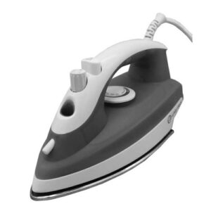 PLANCHA VAPOR LILIANA WHITENBLACK RPWB01 - 1200W BASE ACERO INOX VAPOR