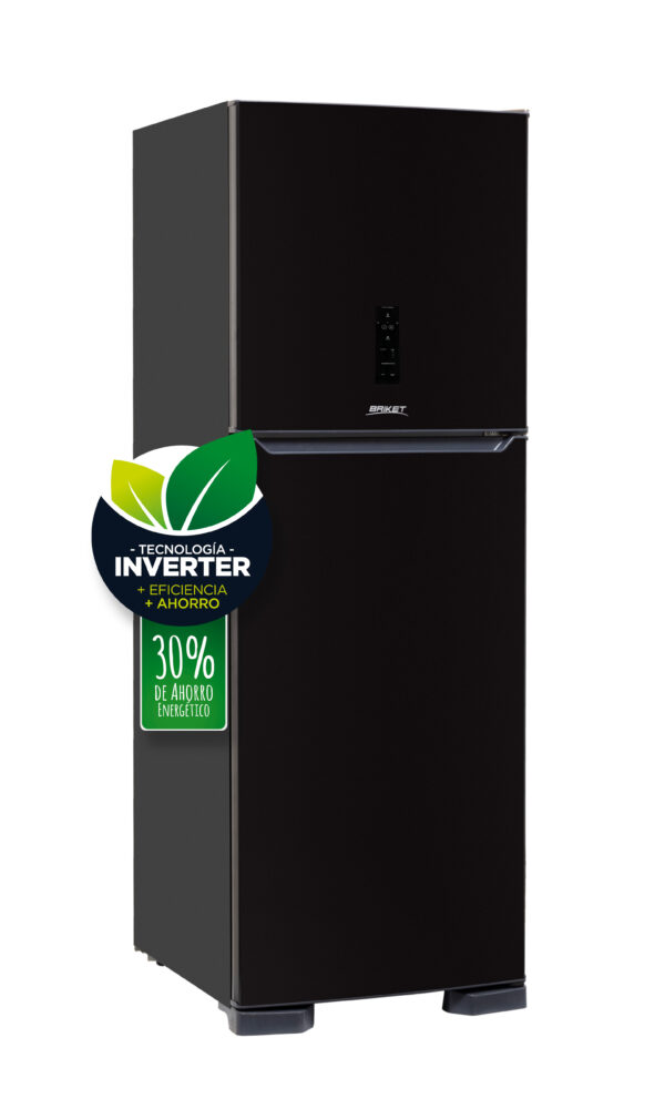 HELADERA BRIKET INVERTER-C/ CONTROLADOR DIGITAL- COLOR NEGRA-BK2F 2132