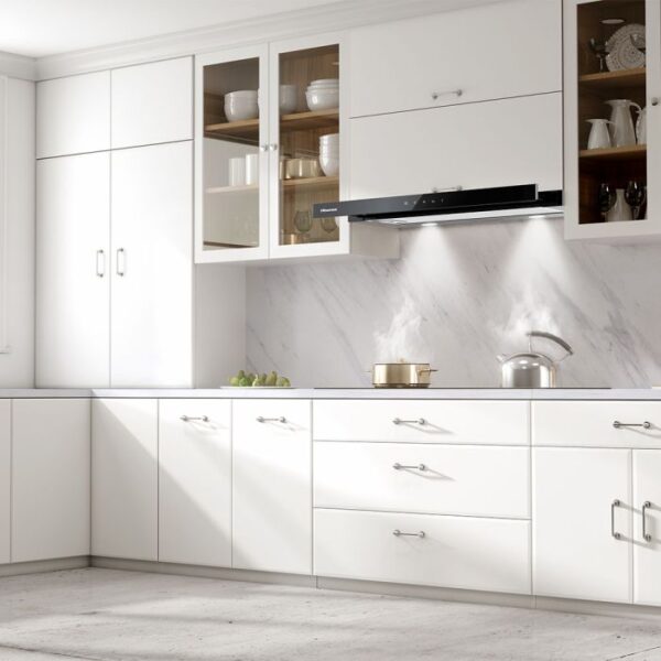 CAMPANA DE EXTRACCIÓN DE COCINA DE PARED 108W. RUIDO 67DB. ANCHO 60CM. COLOR NEGRO - HISENSE - Image 2