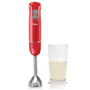 Procesadora Manual Mixer Liliana Ah102r Rojo Rainbow Mix