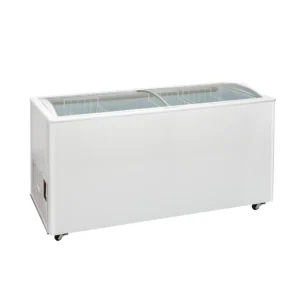 FREEZER TAPA DE VIDRIO CURVA (CONDENSACION POR AIRE FORZADO)