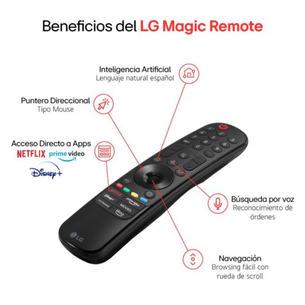SMART TV 55" LED 4K CON AI THINQ. SISTEMA WEBOS - LG - Image 3