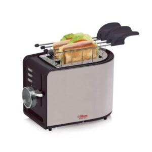 Tostadora LILIANA AT906 Deluxetost 900W 7 Niveles de Tostado Inox