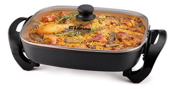 Cocina Eléctrica Liliana Cookchef Parrilla Metálica