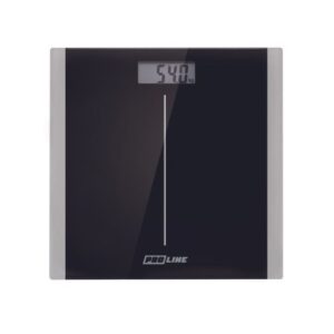 Balanza Digital Proline Vidrio Templado Color Negro Hasta 180Kg BDPL1023PI