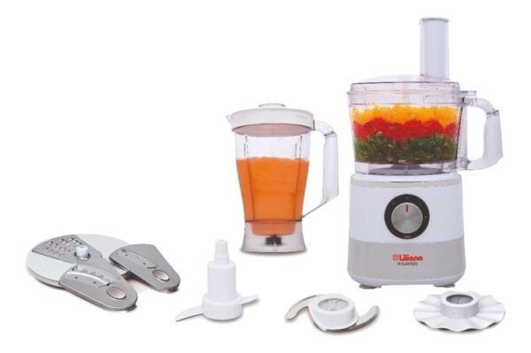 Procesadora Liliana Megapros rainbow 1,2 Lt 750 W 2 Velocidades AM740