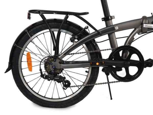 BICICLETA PLEGABLE RODADO 20. COLOR GRIS - BATTLE - Image 6