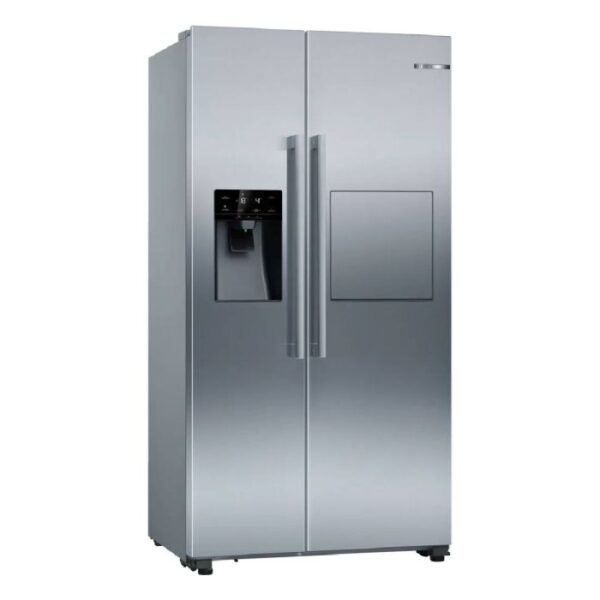 BOSCH  HELADERA SBS  INOX CON DISPENSER