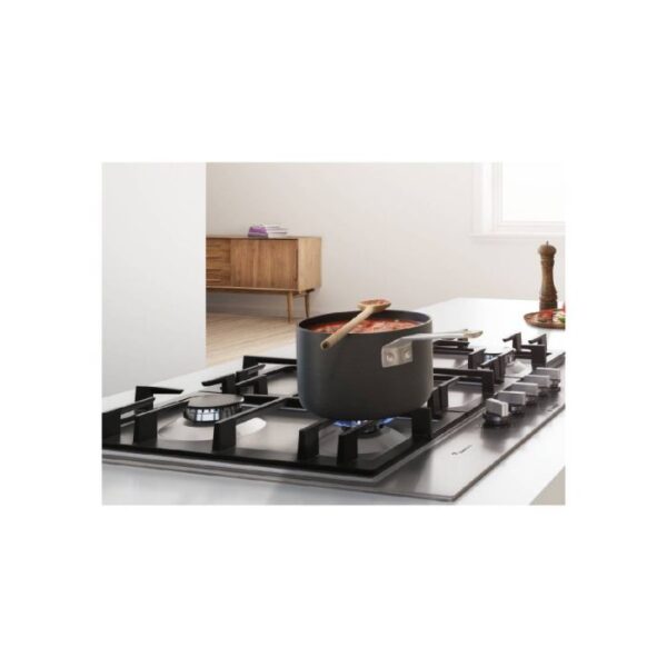 ANAFE A GAS INTEGRABLE 12500W. CONTROL A PERILLA CON 5 HORNALLAS. ANCHO 75 CM. ACERO INOXIDABLE - BOSCH - Image 5
