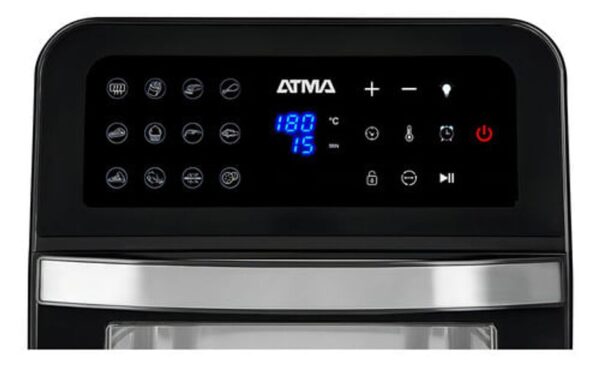 Horno Y Freidora De Aire Digital Atma 1800w Color Negro - Image 8