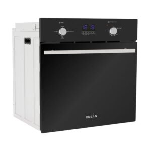 Horno A Gas Empotrable 60 cm Negro Digital Drean HGDR601CN