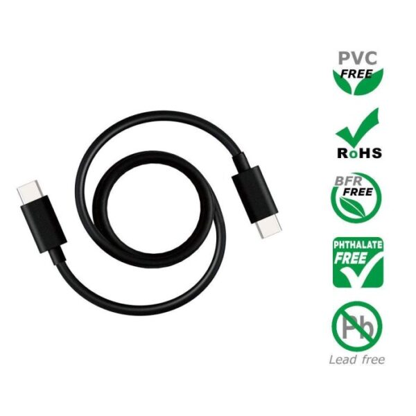 CABLE DE CARGA Y DATOS - C2C - 1M - NEGRO - Image 3