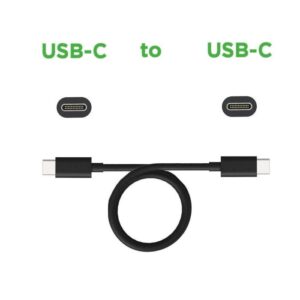 CABLE DE CARGA Y DATOS - C2C - 1M - NEGRO