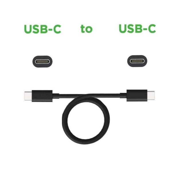 CABLE DE CARGA Y DATOS - C2C - 1M - NEGRO