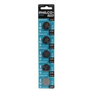 PILA DE LITIO CR2450. BLISTER POR 5 UNIDADES - PHILCO