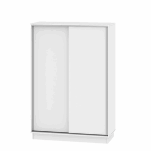 Placard 2 Puertas Corredizas 1,35 Mt De Ancho Wengue