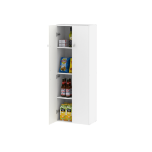Despensero De 2 Puertas Chico Con 4 Estantes