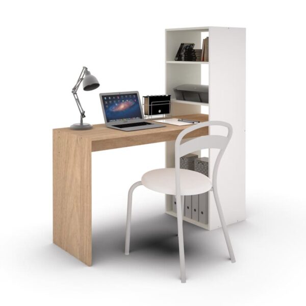 Escritorio Moderno Con Biblioteca - Image 2