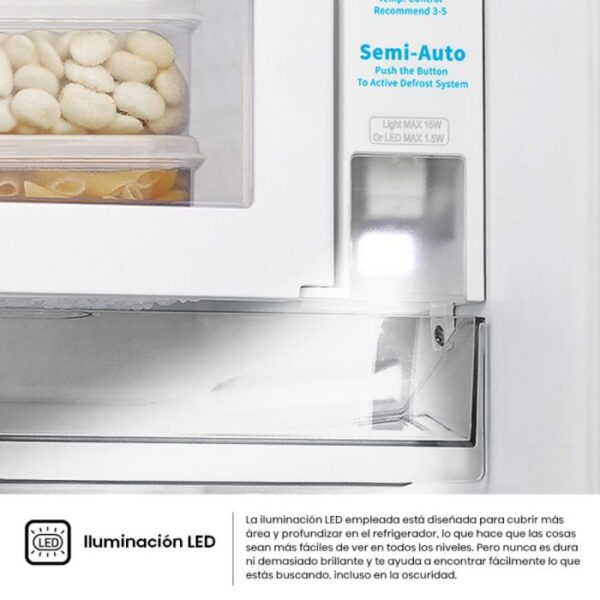 HELADERA 177 LTS. SINGLE DOOR CON DISPENSER. COLOR NEGRO - HISENSE - Image 9