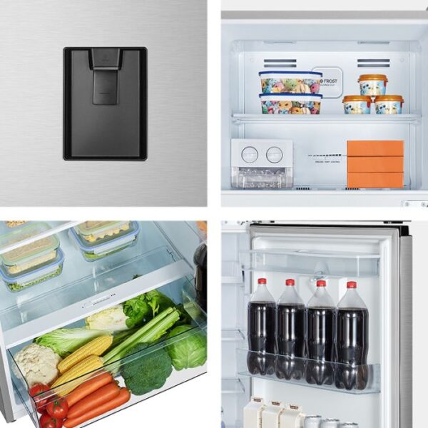 HELADERA 375 LTS. NO FROST INVERTER CON DISPENSER. ACERO INOXIDABLE - HISENSE - Image 4