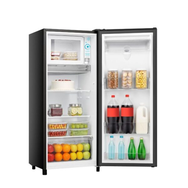 HELADERA 177 LTS. SINGLE DOOR CON DISPENSER. COLOR NEGRO - HISENSE - Image 6