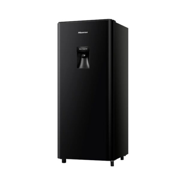 HELADERA 177 LTS. SINGLE DOOR CON DISPENSER. COLOR NEGRO - HISENSE - Image 2