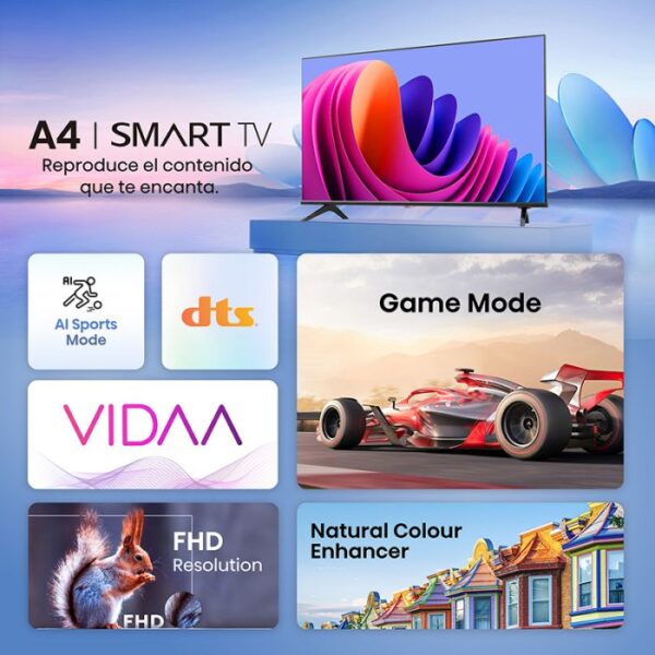 SMART TV 32" LED HD. SISTEMA VIDAA - HISENSE - Image 4
