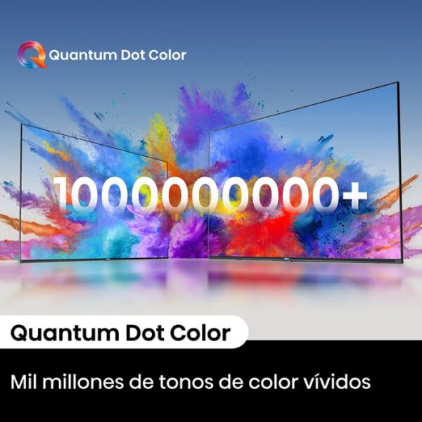 SMART TV 55" QLED 4K. SISTEMA GOOGLE - HISENSE - Image 6