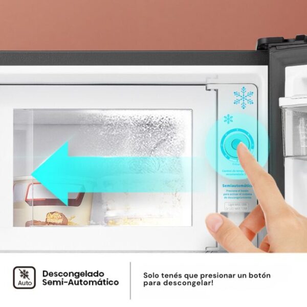 HELADERA 177 LTS. SINGLE DOOR CON DISPENSER. COLOR NEGRO - HISENSE - Image 8