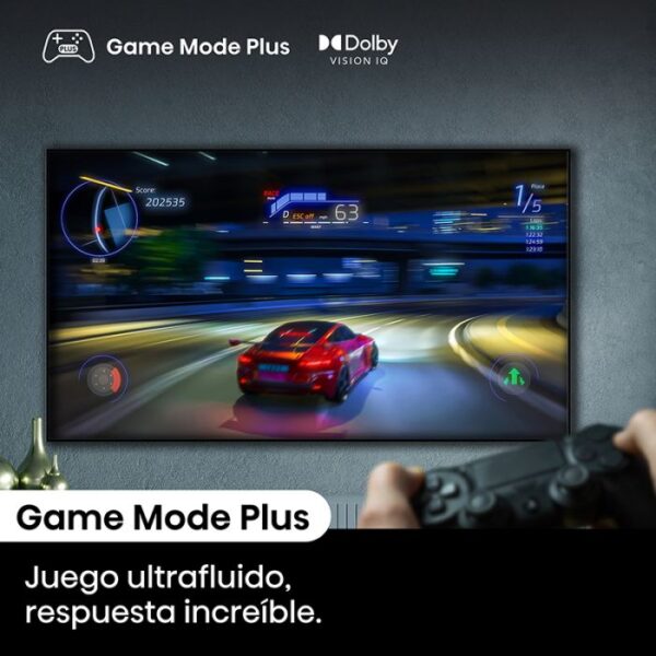 SMART TV 55" QLED 4K. SISTEMA GOOGLE - HISENSE - Image 3