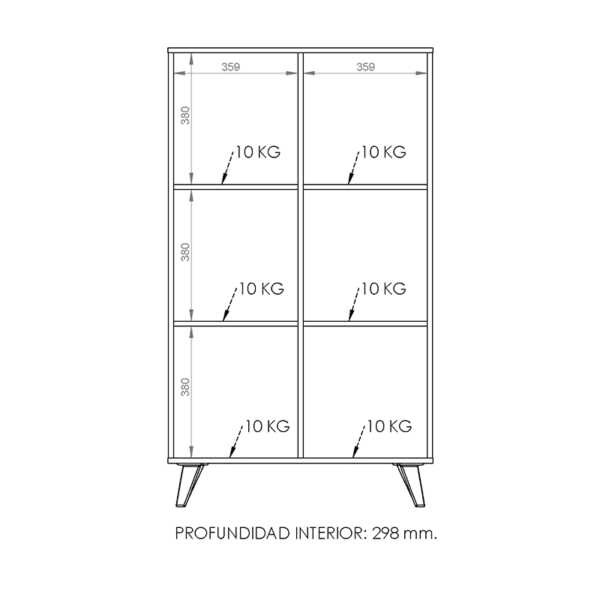Modulo Escandinavo De 2 Cuerpos - Image 5