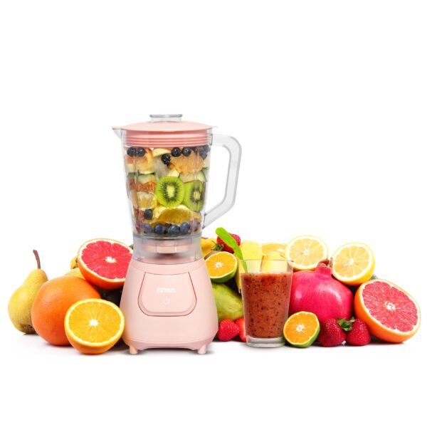 LICUADORA DE VASO 1.25 LTS 500W. COLOR ROSA - ATMA - Image 3