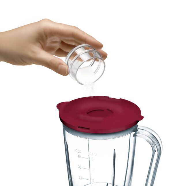 LICUADORA DE VASO 1.5 LTS 450W. COLOR ROJO - ATMA - Image 4