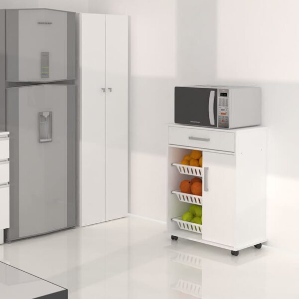 Mueble Frutero Con Puerta, Estante Y Cajón - Image 4