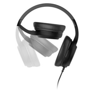AURICULAR OVER EAR CON CABLE TIPO VINCHA. COLOR NEGRO - MOTOROLA (XT 120)