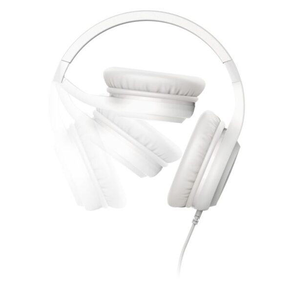 AURICULAR OVER EAR CON CABLE TIPO VINCHA. COLOR BLANCO - MOTOROLA (XT 120) - Image 3
