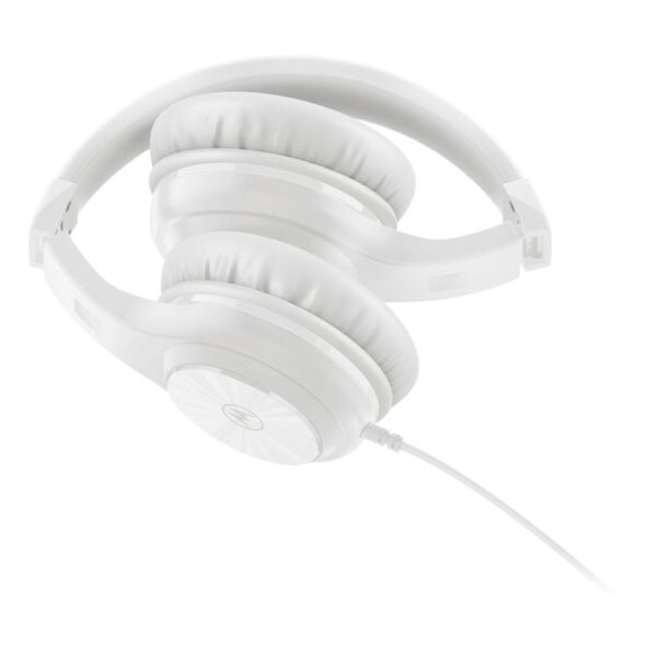 AURICULAR OVER EAR CON CABLE TIPO VINCHA. COLOR BLANCO - MOTOROLA (XT 120) - Image 2