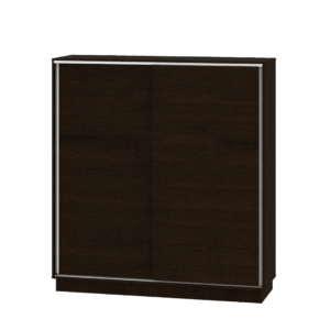 Placard 2 Puertas Corredizas 1,80 Mt De Ancho Wengue