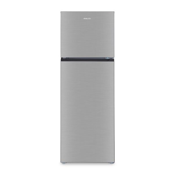HELADERA 320 LTS. CÍCLICA. FREEZER SUPERIOR - ACERO INOXIDABLE - PHILCO