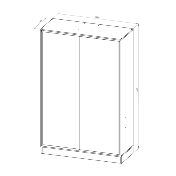 Placard Dos Puerta Corredizas - Image 5