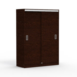 Ropero 2 Puertas Corredizas 1,35 Mt Blanco