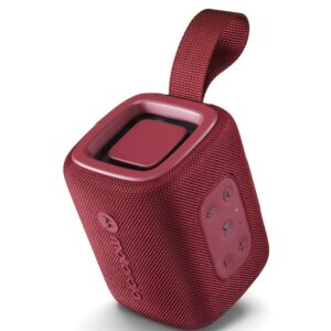 SPEAKER PORTABLE BLUETOOTH 7W ROKR 300 - ROJO