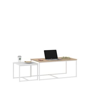 Set De Mesas Auxiliares Moderna