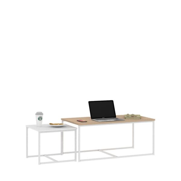 Set De Mesas Auxiliares Moderna