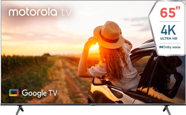 SMART TV 65" LED 4K. SISTEMA ANDROID - MOTOROLA